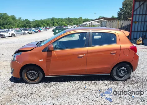 2017 Mitsubishi Mirage Es из США, поврежденный, VIN ML32A3HJXHH020003